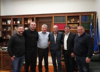 Συνάντηση Περιφερειάρχη Κρήτης με τον Αναπληρωτή Πρόεδρο Και αντιπροσωπεία της Ελληνικής Ποδοσφαιρικής Ομοσπονδίας