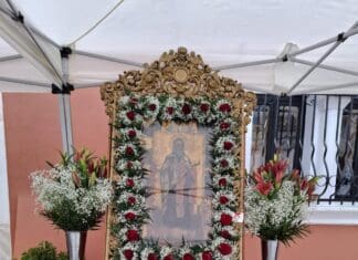 Τιμήθηκε ο Πολιούχος του Καστελλίου Άγιος Αντώνιος-Ξεκίνησε η α΄ Φάση των Εργασιών στον Εορτάζοντα Ναό που είχε υποστεί ζημιές από το σεισμό