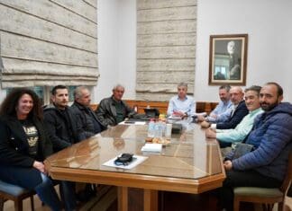 Συνάντηση Περιφερειάρχη Κρήτης με το Διοικητικό Συμβούλιο του Συλλόγου Ενοικιαζόμενων Αυτοκινήτων Αν. Κρήτης