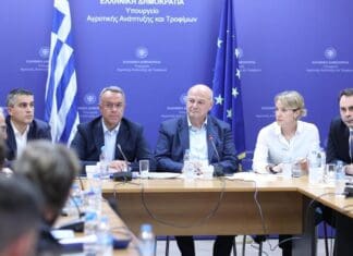 Μέτρα για τη στήριξη της αγροτικής παραγωγής, μετά από 4ωρη σύσκεψη κυβερνητικού κλιμακίου με τους εκπροσώπους της Πανελλαδικής των μπλόκων