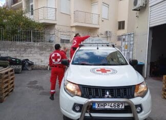 Ο Ε.Ε.Σ. απέστειλε εθελοντές Σαμαρείτες – Διασώστες και Κοινωνικούς Λειτουργούς – Ψυχολόγους στην Αμοργό