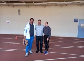 Στο Παγκρήτιο στάδιο η προετοιμασία της Εθνικής ομάδας σπριντ Ικανοποίηση από προπονητή και αθλητές για τις άρτιες εγκαταστάσεις