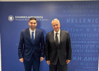 Ο Κωνσταντίνος Κεφαλογιάννης στον Υπουργό Μετανάστευσης και Ασύλου, Μάκη Βορίδη