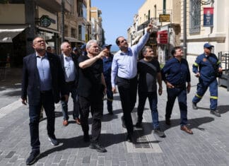 Αυτοψία από τον Υπουργό Κλιματικής Κρίσης & Πολιτικής Προστασίας στο Δήμο Ηρακλείου (βίντεο)