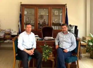 Συνάντηση Αντιπεριφερειάρχη Λασιθίου με Δήμαρχο Αγίου Νικολάου