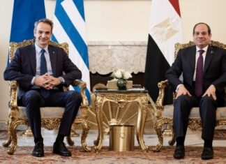Συνάντηση Μητσοτάκη- με τον Πρόεδρο της Αιγύπτου, σήμερα στο Μέγαρο Μαξίμου