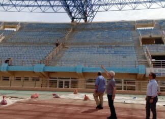 Στα έργα αναβάθμισης του Παγκρητίου Σταδίου ο Αλέξης Καλοκαιρινός