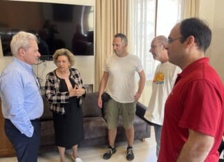 Ειδικοί επιστήμονες του Μετσόβιου Πολυτεχνείου στις Βούτες για την μελέτη του γεωδυναμικού φαινομένου