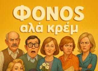 Θεατρική παράσταση «Φόνος ά λα κρεμ» του Νεκτάριου Τσερβάκη