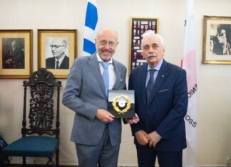 Ο Πρόεδρος του Ε.Ε.Σ. συναντήθηκε με τον Υφυπουργό Υγείας κ. Δημήτρη Βαρτζόπουλο