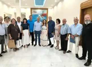 Επίσκεψη του Προεδρείου του Παγκοσμίου Συμβουλίου Κρητών και των Προέδρων των Ομοσπονδιών στον Περιφερειάρχη Κρήτης