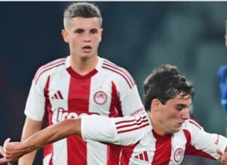 Υποκλίθηκε στην ανωτερότητα της Ίντερ ο Ολυμπιακός, χάνοντας με 2-0 στο Μπάρι