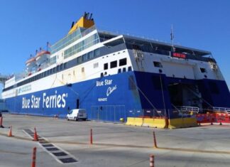 Συνελήφθησαν ο πλοίαρχος και ο Α΄μηχανικός του Blue Star Chios για τον θάνατο 20χρονου ναυτικού