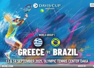 Davis Cup: Οι συνθέσεις για τη μάχη Ελλάδα-Βραζιλία στο ΟΑΚΑ