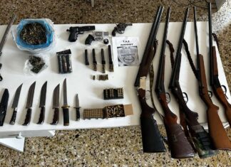 Λασίθι: Μίνι οπλοστάσιο σε σπίτι 61χρονου