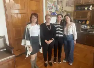 Εθιμοτυπική επίσκεψη του Διοικητικού Συμβουλίου του Συλλόγου Ποντίων και Φίλων Π.Ε. Ρεθύμνης «Αροθυμία» στην Αντιπεριφερειάρχη Ρεθύμνης Μ. Λιονή