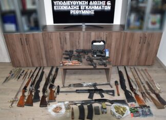 Ρέθυμνο: 5 άτομα είχαν κάνει τα σπίτια τους… οπλοστάσιο