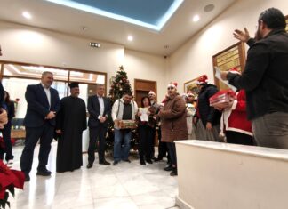 Ευχές και κάλαντα στον Περιφερειάρχη Κρήτης για τα Χριστούγεννα