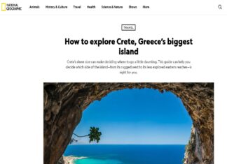 National Geographic: Διεθνής Προβολή στην Αμερικανική Αγορά & Travel.gr: Τρεις Θεματικές Διαδρομές στο Λασίθι