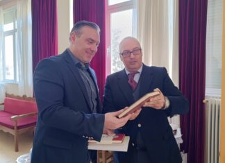 Επίσκεψη Αντιπεριφερειάρχη Γ. Ματαλλιωτάκη στην Πατριαρχική Ανώτατη Εκκλησιαστική Ακαδημία Κρήτης