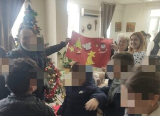Με Χριστουγεννιάτικο άρωμα η επίσκεψη μαθητών του Δημοτικού Σχολείου Προφήτη Ηλία στο Κ.Η.Φ.Η Τεμένους του Δήμου Ηρακλείου
