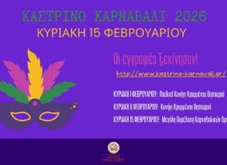 Καστρινό Καρναβάλι 2026: Ελάτε να διασκεδάσουμε μαζί!