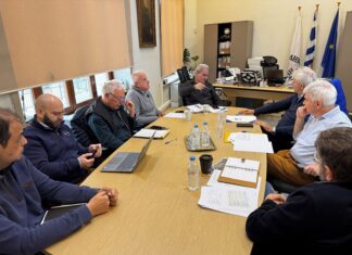 Η αντιμετώπιση της λειψυδρίας στο επίκεντρο συνάντησης εργασίας του Δημάρχου Ηρακλείου με την Διοίκηση του Ο.Α.Κ.