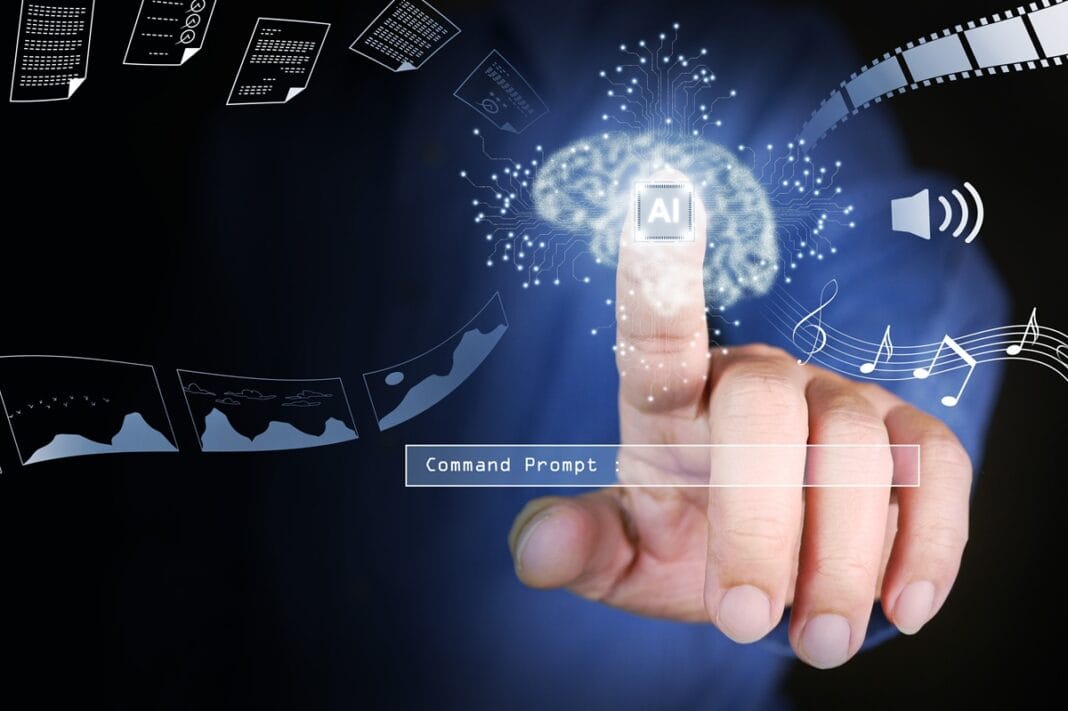 Artificial,Intelligence.,Ai,Technology.,A,Man,Uses,Or,Activates,Ai