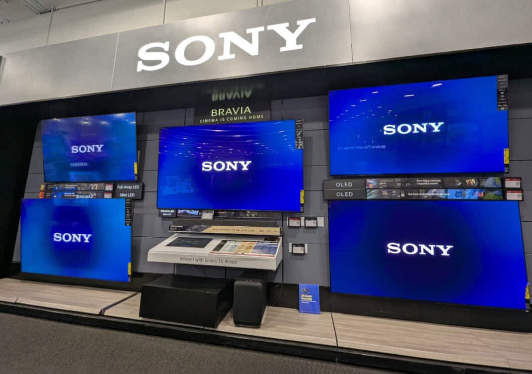 Cary,,North,Carolina,-,April,15,2025:,Sony,Logo,Bravia