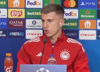 Κοστίνια: «Όνειρο του καθενός να παίξουμε με τέτοιους αντιπάλους»