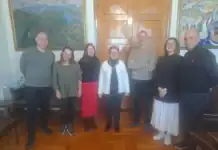 Εθιμοτυπική επίσκεψη του νέου Διοικητικού Συμβουλίου του Συλλόγου Ξενοδόχων Ρεθύμνου στην Αντιπεριφερειάρχη Ρεθύμνης, Μαρία Λιονή