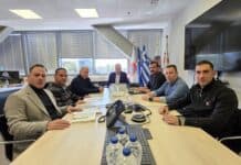 Πυροσβέστες Νομού Ηρακλείου: Συνάντηση αντιπροσωπείας 8 συνεργαζόμενων Σωματείων με τον Αντιστράτηγο Θ. Βάγια