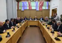 Επίσκεψη του Γραμματέα της Πολιτικής Επιτροπής της Ν.Δ. Κ. Σκρέκα στην Περιφέρεια