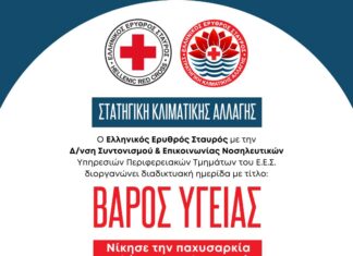 Ο Ε.Ε.Σ. διοργανώνει διαδικτυακή Ημερίδα με θέμα: «Βάρος Υγείας: Νίκησε την Παχυσαρκία με Δύναμη και Ισορροπία»