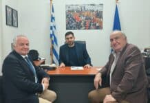 Συνάντηση Κωνσταντίνου Κεφαλογιάννη με τον Πρόεδρο και τον Ταμία της Πανελλήνιας Ομοσπονδίας Διευθυντών Ξενοδοχείων