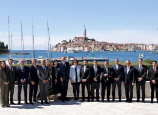 Ο Θάνος Πλεύρης στις εργασίες της Υπουργικής Συνόδου MED9