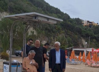 Τοποθέτηση δύο αυτόνομων συστημάτων πρόσβασης ατόμων με κινητικές δυσκολίες στη θάλασσα, σε παραλίες του Δήμου Αποκορώνου
