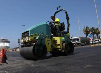 Συνεχίζεται το πρόγραμμα ασφαλτοστρώσεων στο Δήμο Ηρακλείου