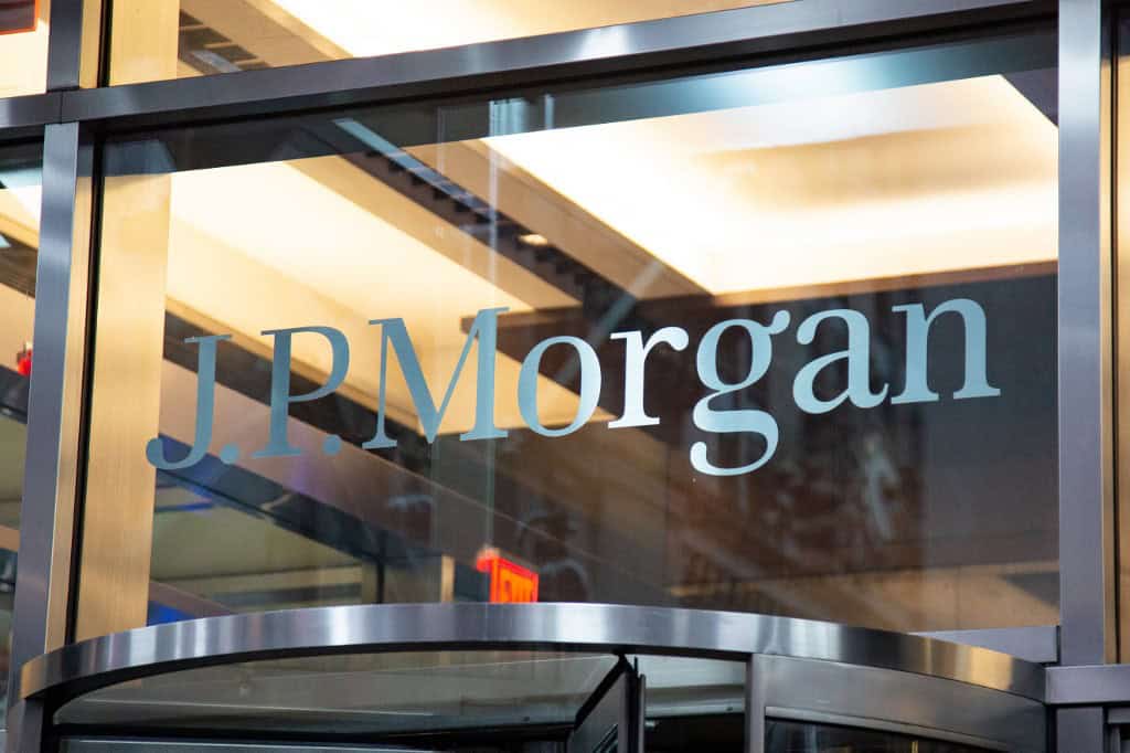 JP Morgan Logo In NY