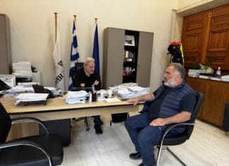 Συνάντηση του Δημάρχου Ηρακλείου με τον Πρόεδρο της ΕΑΣΗ