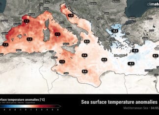 Climatebook.gr: Θερμοκρασίες στη Μεσόγειο Θάλασσα – Οι χαμηλότερες στο Αιγαίο πέλαγος