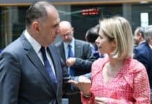 Ενημέρωση Γ. Γεραπετρίτη στους ΥΠΕΞ της ΕΕ για το drone στη Λευκάδα