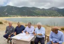 Υπογράφηκε προγραμματική σύμβαση μεταξύ Περιφέρειας Κρήτης και ΟΑΚ για τη Λιμνοδεξαμενή Ομαλού