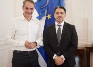 Συνάντηση Κυρ. Μητσοτάκη με τον αντιπρόεδρο της Amazon