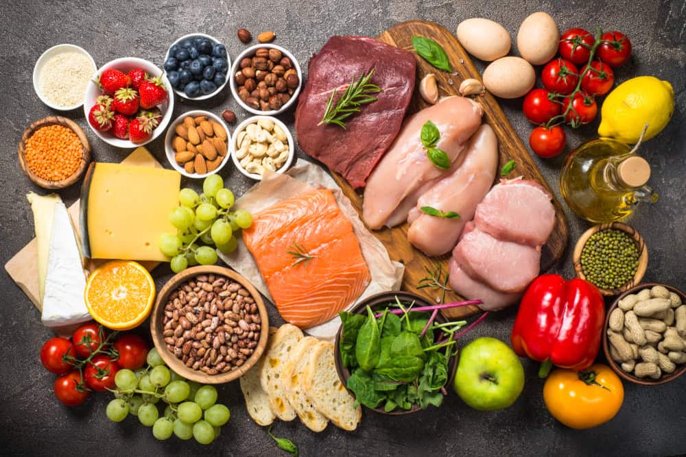 Balanced,Diet,Food,Background.